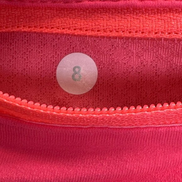 Lululemon Run Pace Setter Skirt Skort Womens Size 8 Blurred Blossom Floral RARE! - Picture 4 of 5